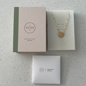 Made By Mary Gold Necklace